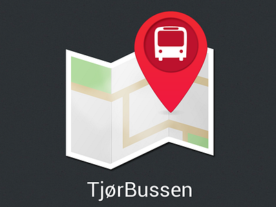 Tj Rbussen android android icon app appicon bornholm bus danmark denmark map