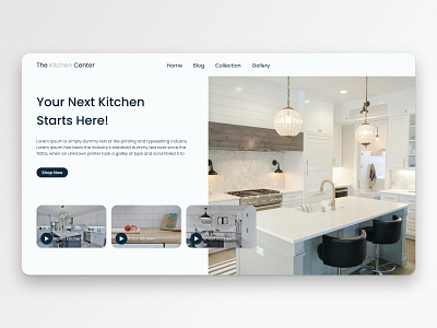 Kitchens Store Web Design