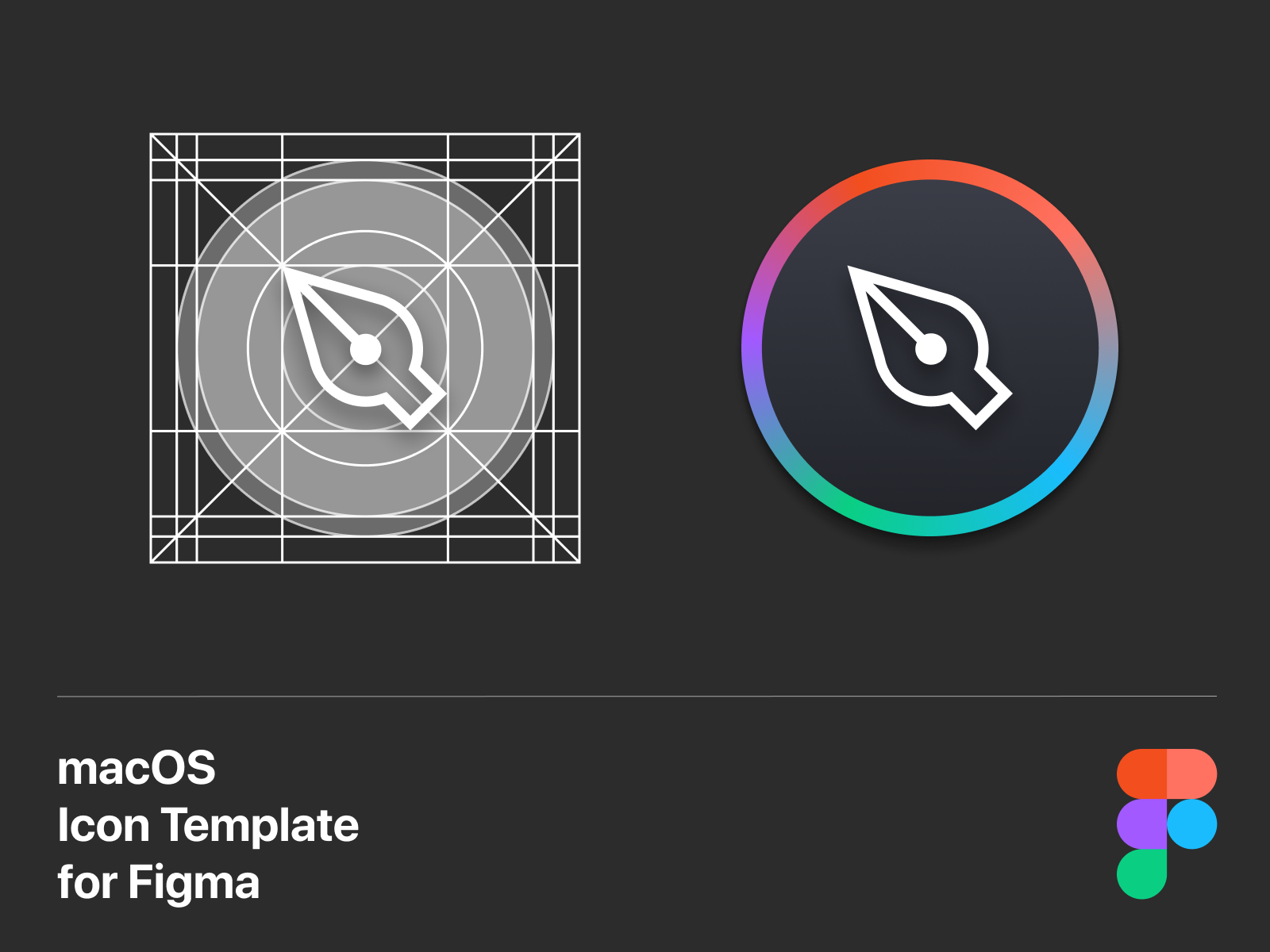 macOS Icon template for Figma by Martin David on Dribbble