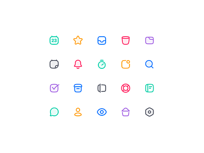 Check Icon Exploration bell box bubble calendar clock eye folder home icon design iconography icons iconset inbox search settings star trash user