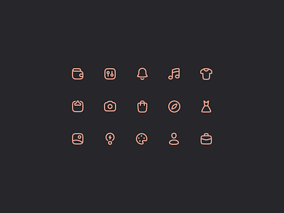 Category Icons Designs Themes Templates And Downloadable Graphic Elements On Dribbble