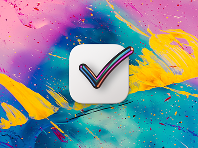 Icon Exploration for Check app icon big sur icon icon design iconography icons macos productivity todo app vector