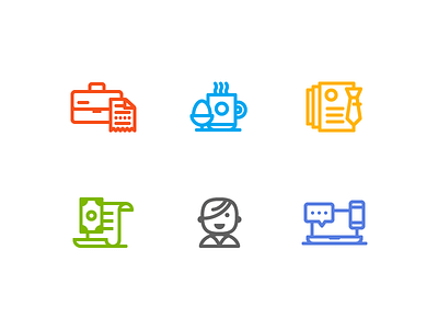 Category Icons avatar breakfast icon iconography icons illustration mark money taxes