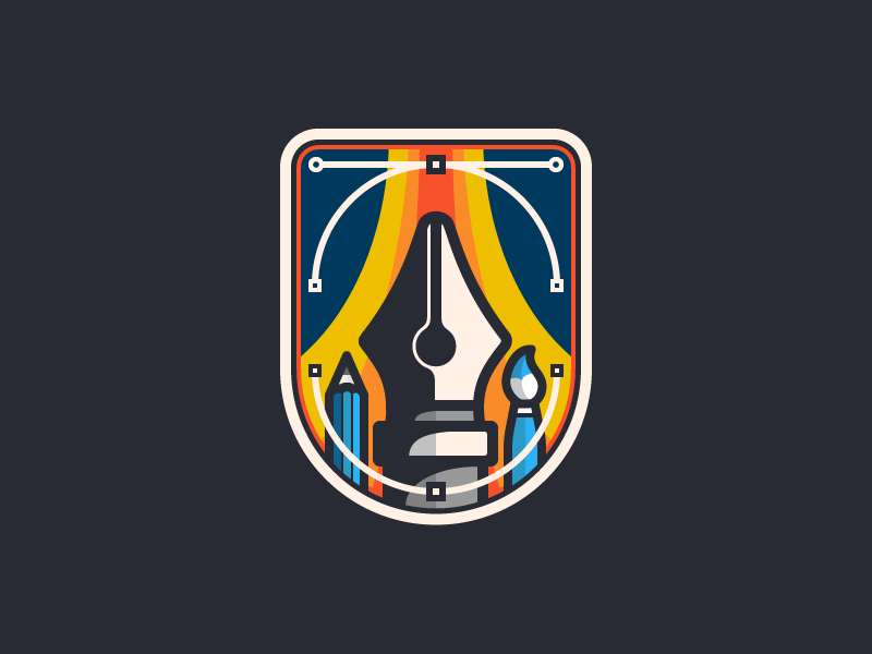 Illustrator badge
