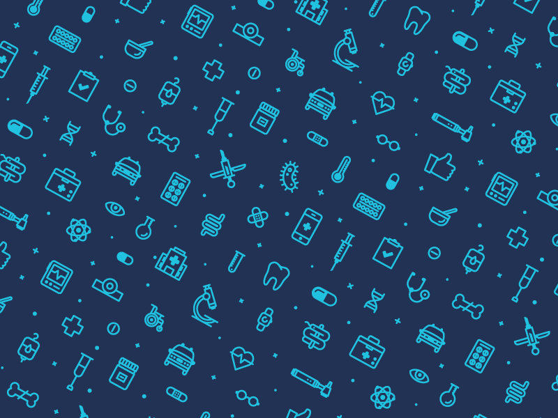 Icon Pattern by Martin David for ottonova on Dribbble