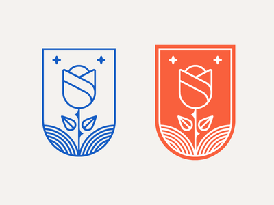 Rose Badge