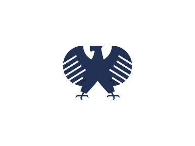 Eagle bird eagle icon iconography icons illustration logo