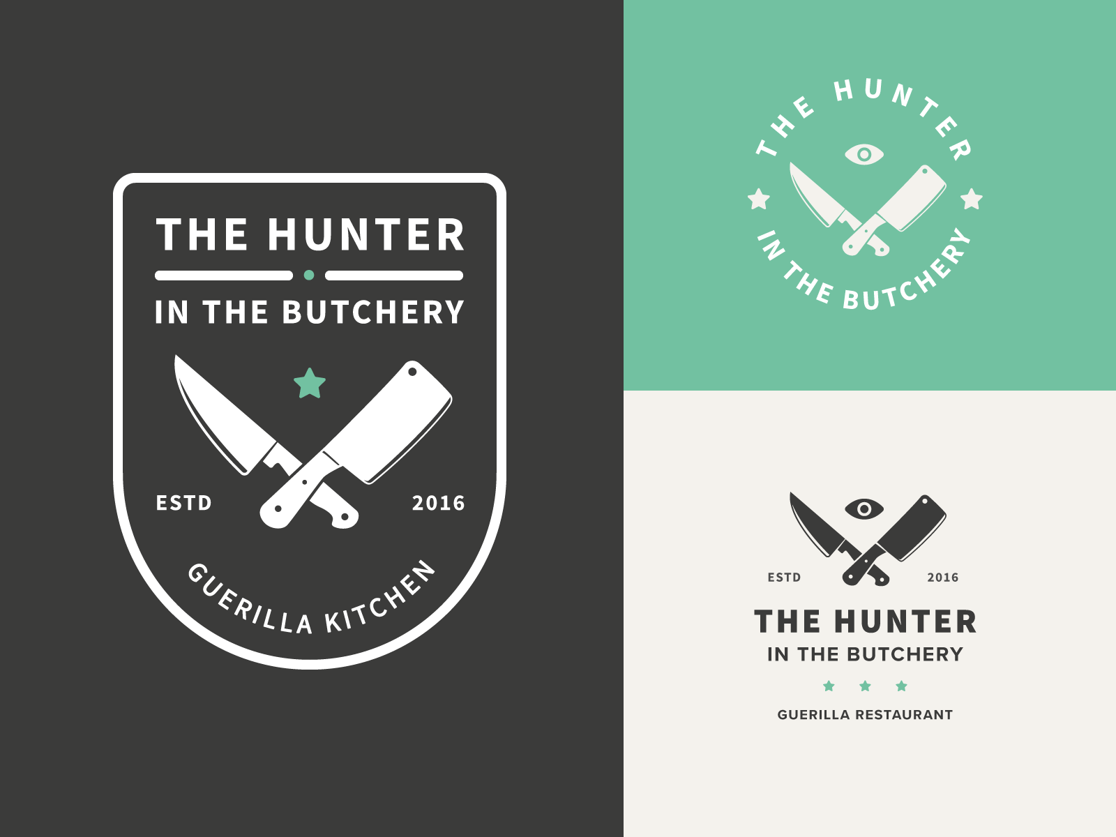 The Hunter Badge Variations By Martin David On Dribbble