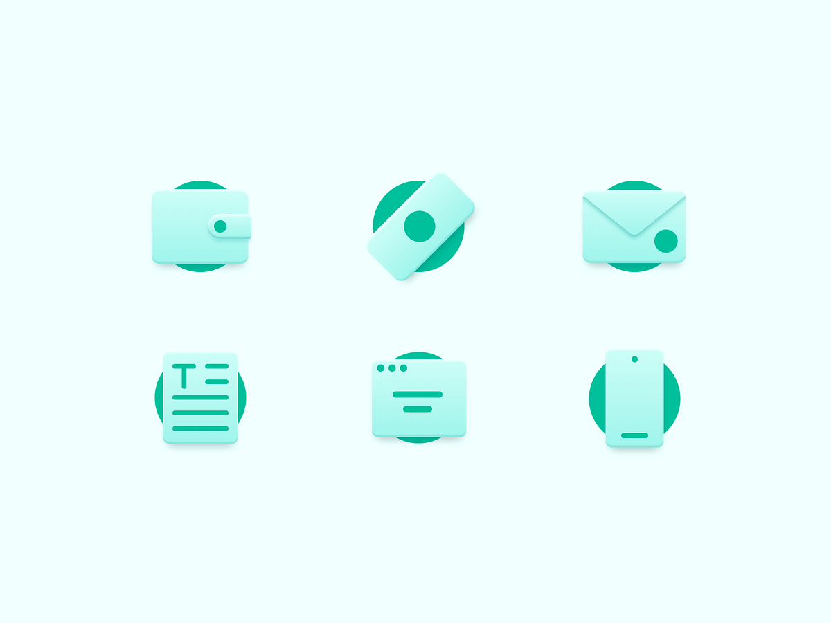 Style exploration icons by Martin David on Dribbble