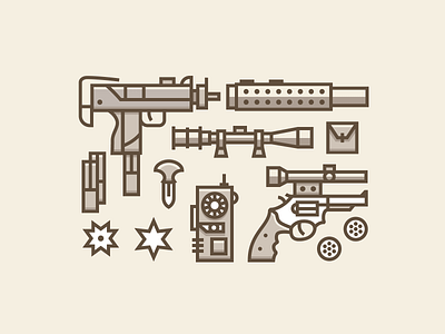 52iconsets Snake escape from new york icon pack iconography icons iconset iconsets inktober52 kurt russell snake