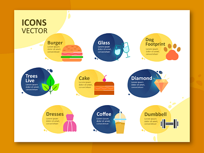 Icons vector design icon illustration infographic design vector