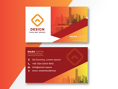 Business Visiting Card design logo vector visiting card