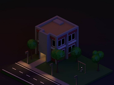 Apartment and Road