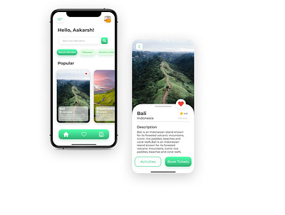 Travel App app design graphic design typography ui ux web