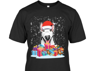 Animal Dog Bull Terrier Christmas