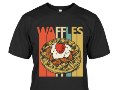 Vintage Waffles Lover Gift