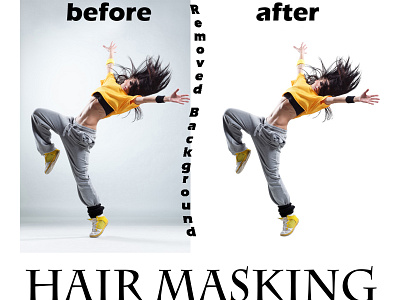 Professionally Photoshop Hair Masking ,Refine Edge,background background remove cut out edit photos hair masking masking photo editing refine edge