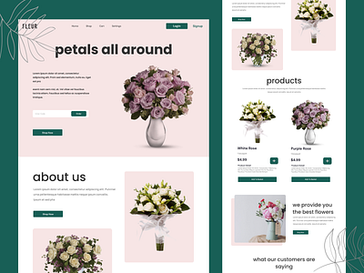 Web design: product page