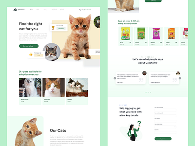 Pet Adoption Website. 3d animation branding dashboad design designers graphic design illustration logo logo design motion graphics ui ui ux design user interafce ux vector websites