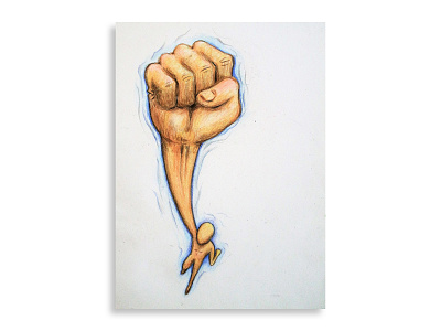 "I Can" artwork colored pencils fine art illustration surealism