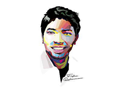 Me (WPAP Style) artwork digital art popart portrait wpap