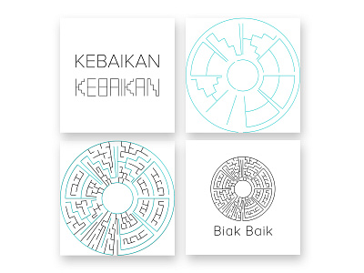 'Biak Baik' Logo artwork branding illustration logo vector