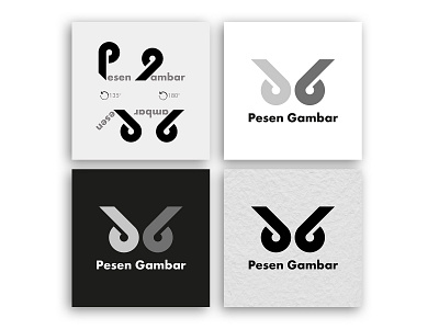 'Pesen Gambar' Logo 2.0 artwork branding illustration logo open commission vector