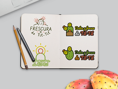 "Dulce y Fresca de Til Til" - Brand Design branding chile illustration illustrator logo nature logo nepal vector