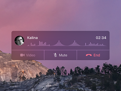 FaceTime from Golden Gate apple blur el capitan facetime interface os x san francisco sketch ui