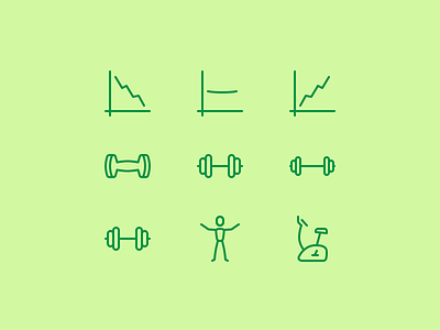 Get fit icons fitness gym healthy icon icons weights workout