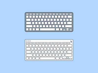 Keyboards illustration keyboard keyboards on screen type