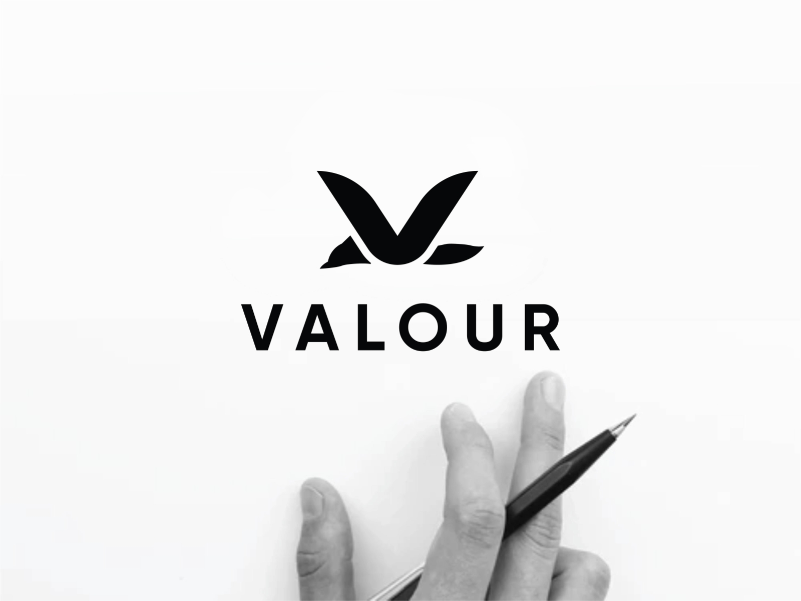 Valour logo for clothing brand by Rejuar Rahman | Logo Designer on Dribbble
