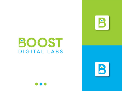 Boost Digital Labs logo design