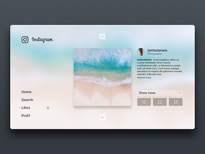 Daily UI #025 - TV App