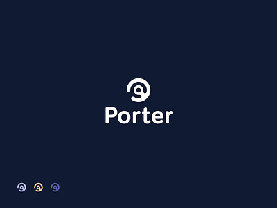 Porter Logotype brand identity branding branding concept icon identity illustration logo logodesign magnify minimal vector wrench