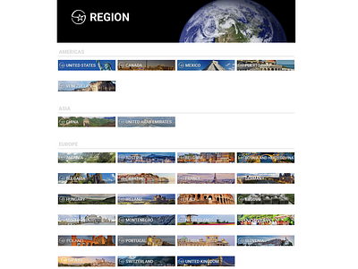 Most Favorite "Locations" Page branding design logo mobile ui ux web web design web designer website