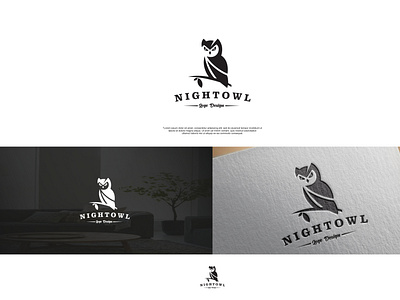 NIGHT OWL LOGO DESIGN