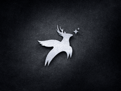 Angel deer logo