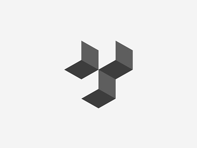 Cubes 3d branddesign cube cubelogo depth dimensional graphic design illusion logo logodesign logomark