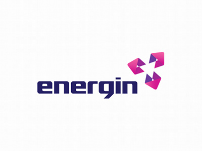 Energin branding energy logo