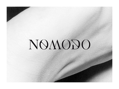 Nomodo - model management black logo model