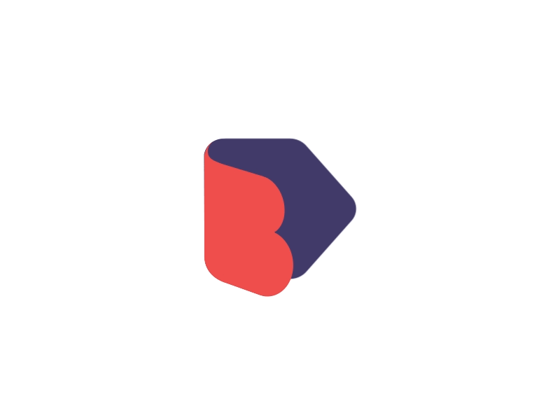 Booksley Logo - 📘📗📙📕 7ninjas animation books booksley branding change cover exchange fold gif logo swap