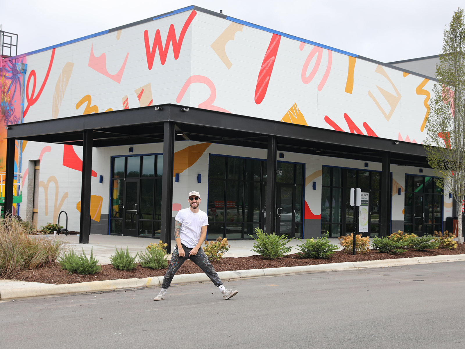 Durham Mural (UHill Walls) by Joe Geis on Dribbble