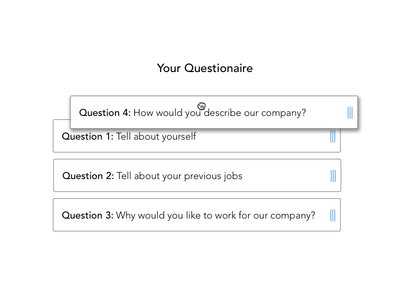 Browse thousands of Questionnaire images for design inspiration | Dribbble