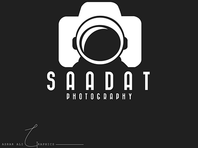 photography logo saadat art branding design graphic design illustration illustrator logo typography vector web