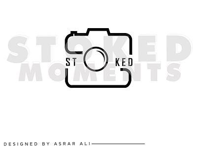 simple photography logo art branding design graphic design illustration illustrator logo photography typography vector