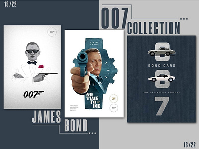 James Bond Movie Poster 007 Collection adobe illustrator adobe photoshop art branding design designer designinspiration graphic design illustration movie poster poster design vector