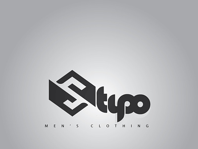 STYPO CLOTHING flat icon flat logo initial logo logo minimalist logo