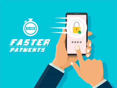 Faster Payments Image Concept faster icon payments