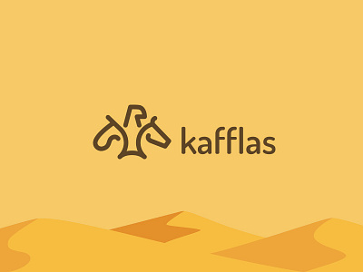 Kafflas Logo Design branding design emblem identity illustration letterform logo pictorialmark typography wordmark